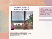 Tablet Screenshot of gnestawaldorfskola.se
